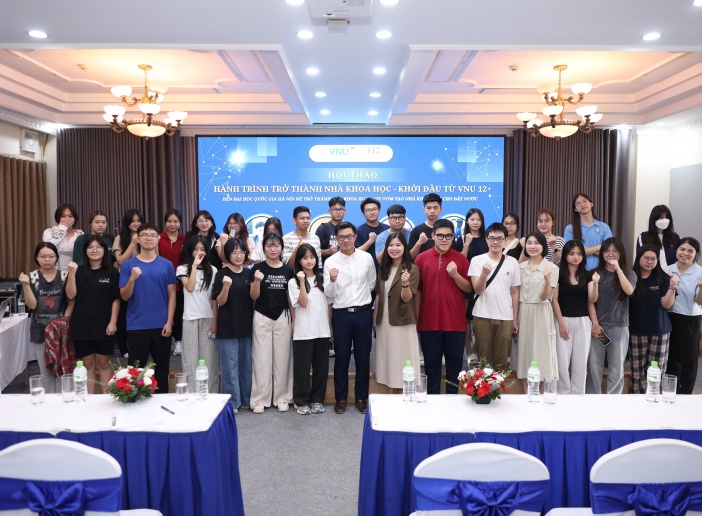 Hành trình trở thành nhà khoa học – Khởi đầu từ VNU 12+